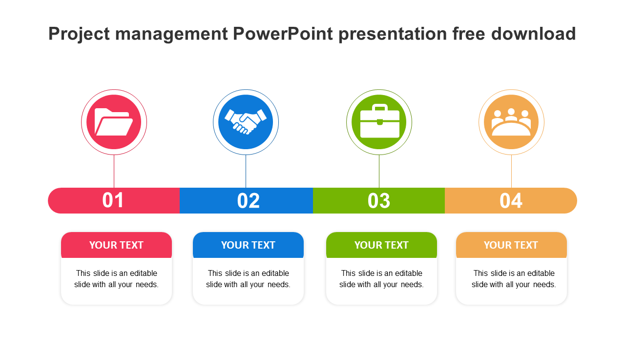 project management presentation template free download